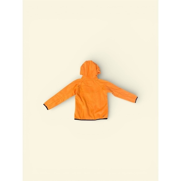 Nike Kids Tech Fleece Tracksuit Set Peach Full Zip Hoodie Joggers (8Y) - Picture 7 of 9